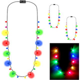 Collar De Navidad | Luz Brillante | Mejores Accesorios ...