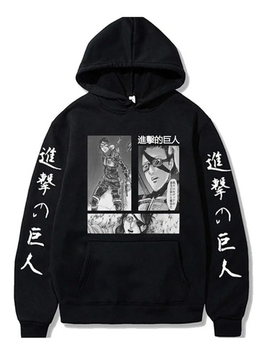 Divertida Sudadera Con Capucha Hange Zoe De Attack On Titan