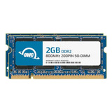 Memoria Ram 4gb Kit (2x 2gb) Pc2-6400 Ddr2 800mhz Sodimm 200