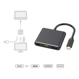 Adaptador Vídeo Usbc Hdmi Para Mackbook Na Televisão/monitor