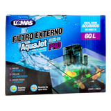 Filtro Externo De Cascada Aquajet Slim Pro 60 Litros Pecera