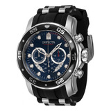 Reloj Para Hombres Invicta Pro Diver 40476 Negro, Acero