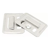 Clip De Acero Inoxidable  Para Lambrin Interior Wpc (100pz)