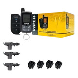 Alarma De Seguridad Viper 3306v + 3 Seguros Y 4 Relevadores 