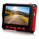 Monitor Testador De Camera Ahd Cvbs Tester 4.3 Polegadas Cor Preto/vermelho