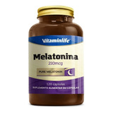 100% Pure Melatonina 210mcg - 120 Capsulas - Vitaminlife