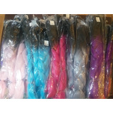 2 Paquete Kanekalon 2 Colores Trenzas Africanas 100grs