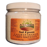  Sal Epsom Grado Alimenticio Premium 1 Kg 