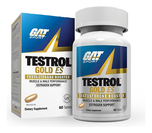 Testrol Gold Gat Pro Hormonal + Testosterona + Masa Muscular