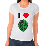 Camiseta I Love Cerveja Eu Amo Lúpulo Camisa Bebida C22