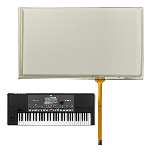 Tela Touch Screen Pa600 Pa900 Teclado Korg 7 Polegadas