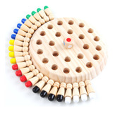 Jogo De Xadrez Wooden Memory Match Stick Color Memory-a