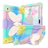 Funda Para Samsung Galaxy Tab A8 - Multicolor/mariposa