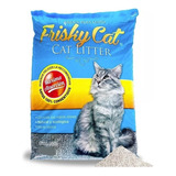 Arena Gato Frisky Cat Absorción Aglutina Controla Olor 10kg X 10kg De Peso Neto