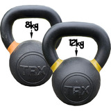 2 Pesas Rusas 8kg Y 12 Kg Trx Gravity Cast