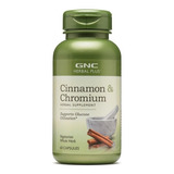 Gnc I Herbal Plus I  Cinnamon & Chromium I 60 Capsules