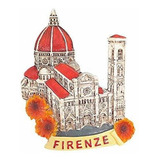 Imán De Nevera 3d Firenze Florencia Italia Regalo De Recuerd