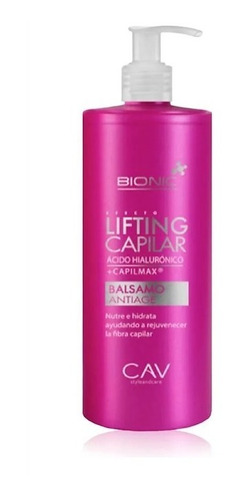 Bálsamo Bionic Antiage Lifting Capilar Cav De 900 Ml