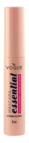 Máscara De Pestañas Vogue Essential 8 Ml Color Negro