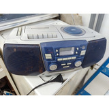 Rádio Gravador Estéreo Cce Cs 585 Am Fm Tape Cd 110 220volts