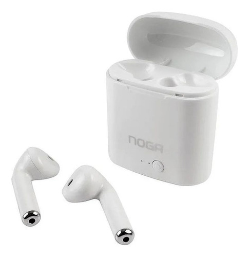 Auriculares In-ear Bluetooth Twins Ng-btwins2 Noga Blanco
