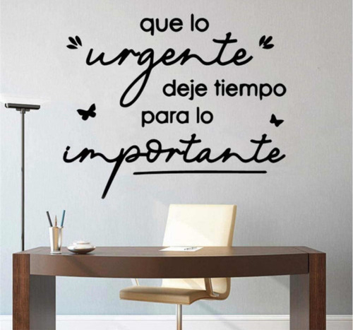 Vinyl Decorativo Calcomania Frase Positiva Pegatina Pared