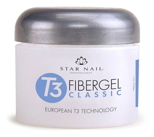 Gel T3 Fibergel Pink Star Nail Internacional 56g
