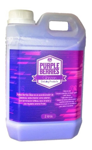 Glänzen Detailing Purple Berries Acondicionador Int Ext 2 Lt