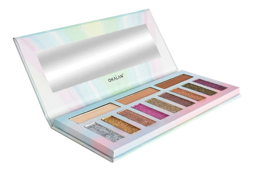 Paletas De Sombras Para Ojos Maquillaje Glitter 01  /c