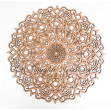 Mandala Mdf Cru 60x60 Cm 3mm - Md 90