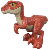 Raptor Naranja Jurassic World Imaginext