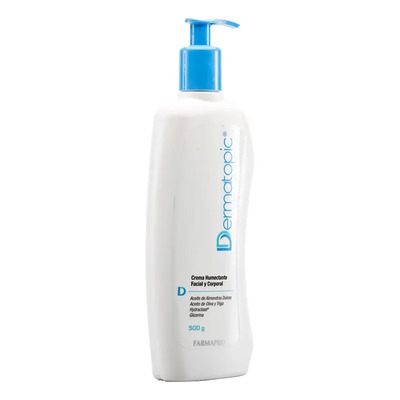 Crema Humectante Uso Facial Corporal Dermatopic 500 G Emoliente Tratamiento Para Piel Reseca Áspera Y Descamación O Picazón Contiene Aceite De Almendras Olivo Trigo Y Glicerina Sumado A Hydraclass | Envío gratis
