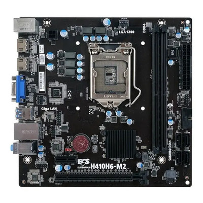 Placa Madre ECS H410H6-M2 Intel 10ma Gen Chipset H410 DDR4 64GB | Envío gratis