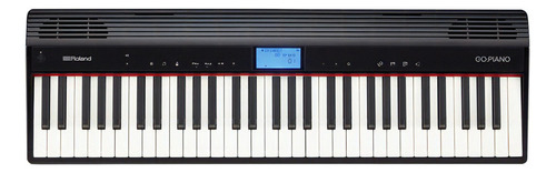 Kit De Piano Digital Roland Go61p Go Piano + Capa Support Pedal 110v - 120v