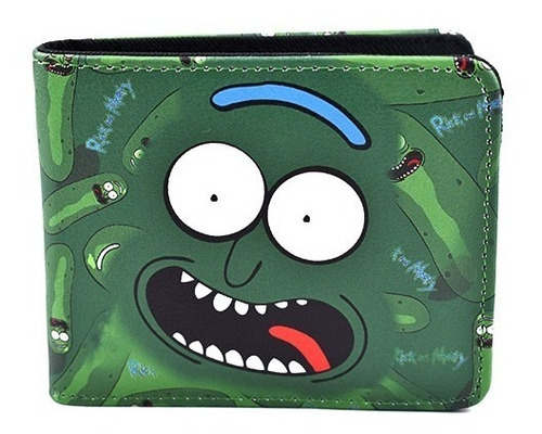 Cartera Billetera Rick & Morty Pepinillo Pickle Pepino