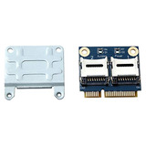 Tarjeta Dual Micro Sd (tf) A Mini Pci-e Express Con Lector D