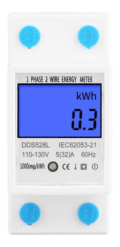 Medidor Electricidad Monitor Consumo Electrico 110-130v