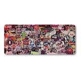 Mousepad Xxl 80x30cm Cod.285 Collage 90s