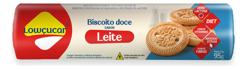 Biscoito Doce De Leite Zero Adição De Açucares Lowçucar 95g