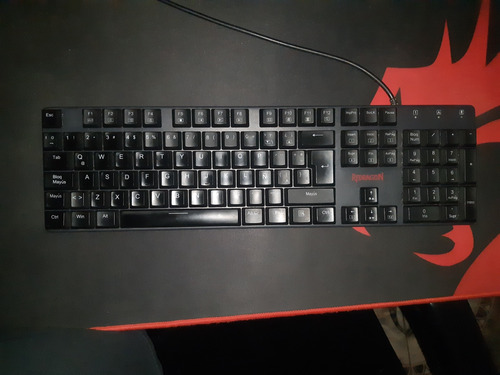 Teclado Mecanico Redragon Shrapnel K589 Rgb Switch Blue Esp