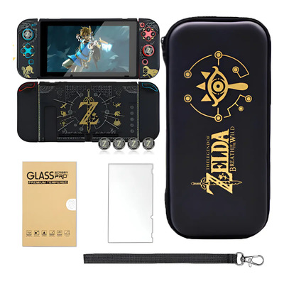 Kit Protector Para Nintendo Switch Con Estuche Y Funda-zelda | Meses sin interés