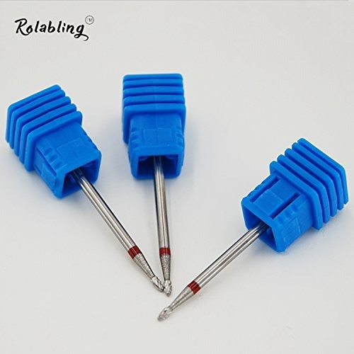 Rolabling Mini Bullet Aleacion Nail Drill Bit Cuticula Lim