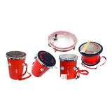 Kit Percussão Luen Kids Com 5 Peças 