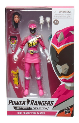 Power Rangers Dino Charge Pink Ranger Lightning - Hasbro