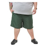 03 Shorts Plus Size Masculino Lisos Tactel Reforçado Esporte