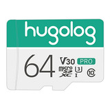 Tarjeta Micro Sd Hugolog 64gb Para Cámara Laview - 95mb/s, F