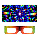 Gafas De Difracción De Cartón De Papel Glofx: Arco Iris