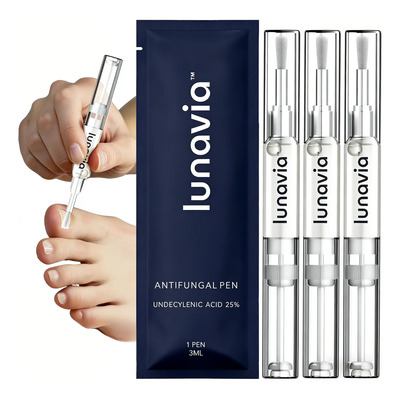 Susheng. 3 Lunavia Antifúngico Lápiz, Acido Undecilénico 25%