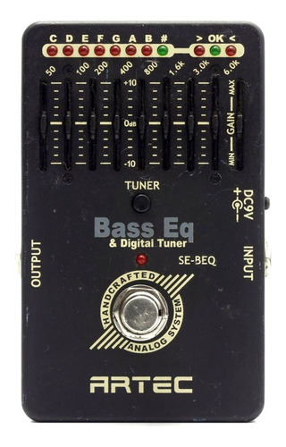 Pedal Artec Bass Eq