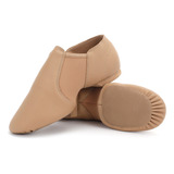 Zapatos De Baile Jazz De Piel Auténtica Para Mujer, Suela Bl